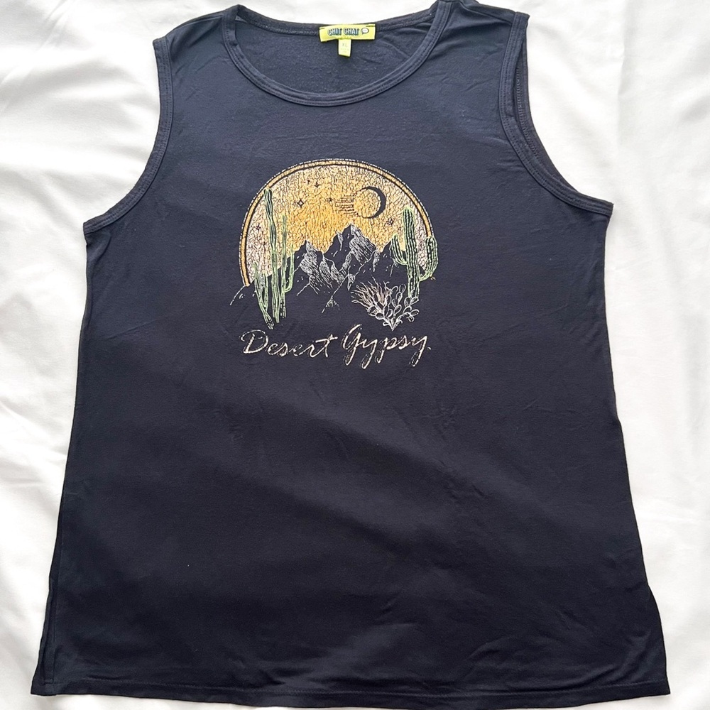 Chit Chat Girls Desert Gypsy Tank Top, Size XL